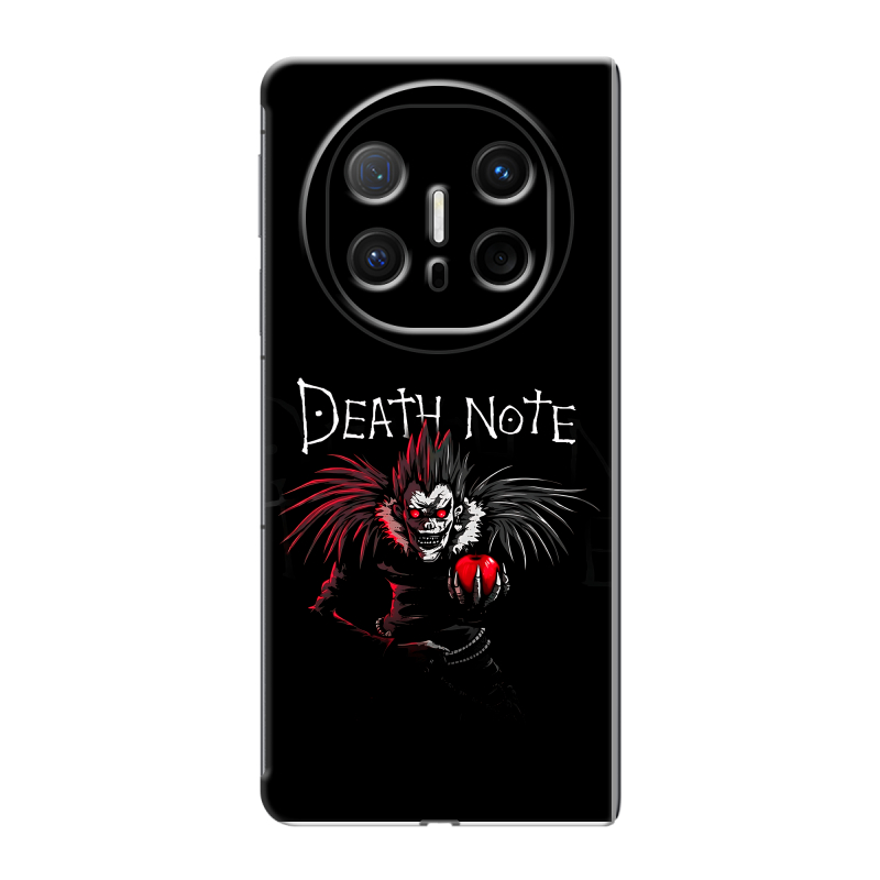 Пластиковый чехол на Huawei Mate X6 с принтом Death note Тетрадь смерти Пластиковый чехол на Huawei Mate X6 с принтом Death note Тетрадь смерти