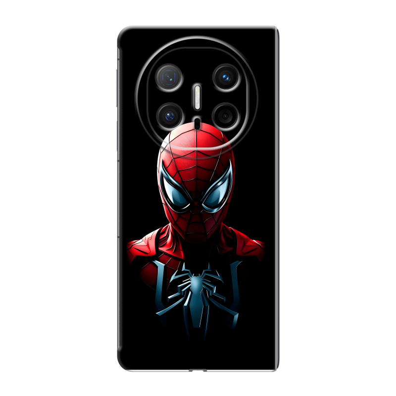 Пластиковый чехол на Huawei Mate X6 с принтом Spiderman Человек паук Пластиковый чехол на Huawei Mate X6 с принтом Spiderman Человек паук