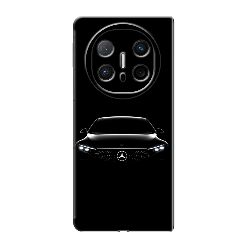 Пластиковый чехол на Huawei Mate X6 с принтом Mercedes Мерседес Пластиковый чехол на Huawei Mate X6 с принтом Mercedes Мерседес