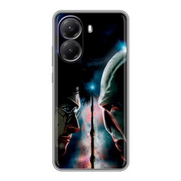 Силиконовый чехол на Poco X7 Pro с принтом Гарри Поттер Harry Potter