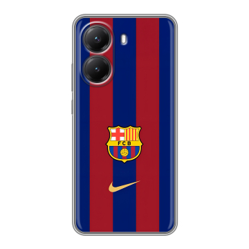 Силиконовый чехол на Poco X7 Pro с принтом Барселона Barcelona
