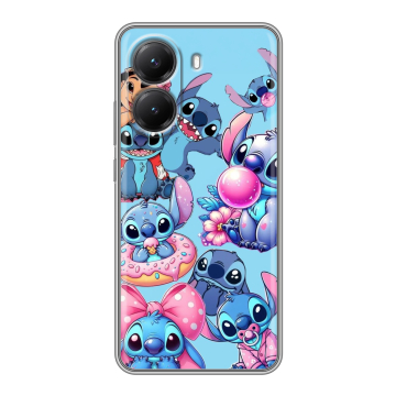 Силиконовый чехол на Poco X7 Pro с принтом Лило и Стич Силиконовый чехол на Poco X7 Pro с принтом Лило и Стич