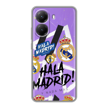 Силиконовый чехол на Poco X7 Pro с принтом Real Madrid Реал Мадрид Силиконовый чехол на Poco X7 Pro с принтом Real Madrid Реал Мадрид