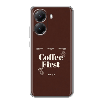 Силиконовый чехол на Poco X7 Pro с принтом женский