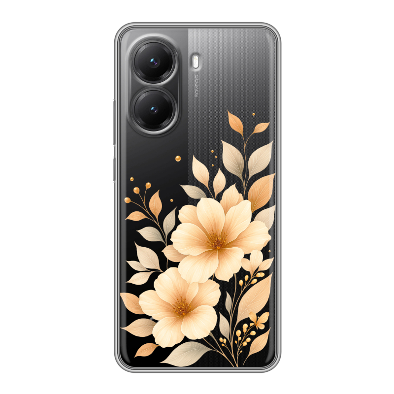 Силиконовый чехол на Poco X7 Pro с принтом для девушки Силиконовый чехол на Poco X7 Pro с принтом для девушки