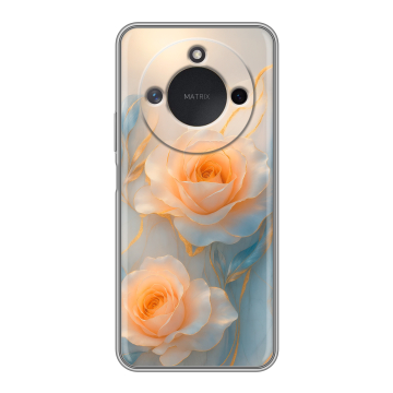 Силиконовый чехол на Honor X9c Smart с принтом Женский