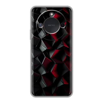 Силиконовый чехол на Honor X9c Smart с принтом Абстракция