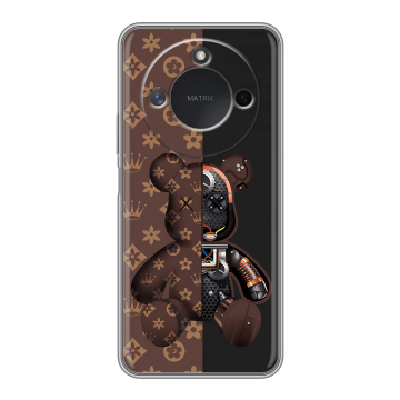 Силиконовый чехол на Honor X9c Smart с принтом Луи робот