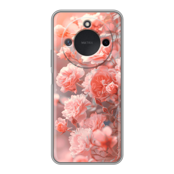 Силиконовый чехол на Honor X9c Smart с принтом Розы цветы