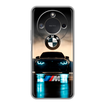 Силиконовый чехол на Honor X9c Smart с принтом БМВ BMW Силиконовый чехол на Honor X9c Smart с принтом БМВ BMW
