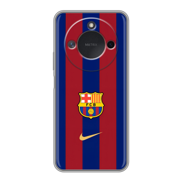 Силиконовый чехол на Honor X9c Smart с принтом Барселона Barcelona