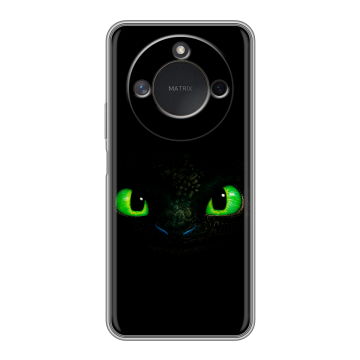 Силиконовый чехол на Honor X9c Smart с принтом Как приручить дракона