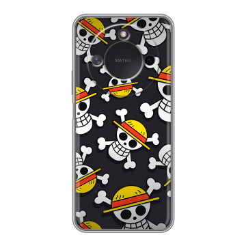 Силиконовый чехол на Honor X9c Smart с принтом One Piece Ван Пис Силиконовый чехол на Honor X9c Smart с принтом One Piece Ван Пис