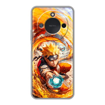 Силиконовый чехол на Honor X9c Smart с принтом Аниме Наруто Naruto