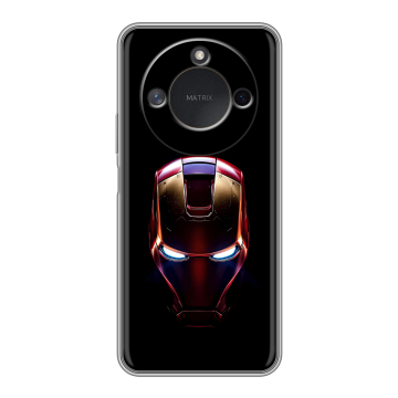 Силиконовый чехол на Honor X9c Smart с принтом IronMan Железный человек