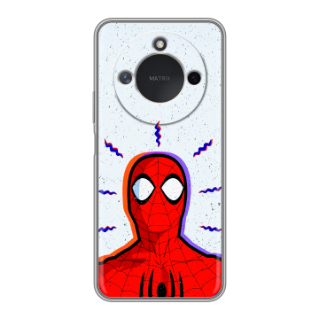 Силиконовый чехол на Honor X9c Smart с принтом Spiderman Человек паук Силиконовый чехол на Honor X9c Smart с принтом Spiderman Человек паук