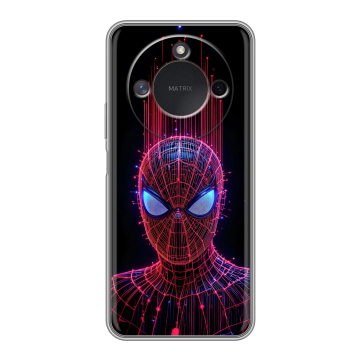 Силиконовый чехол на Honor X9c Smart с принтом Spiderman Человек паук
