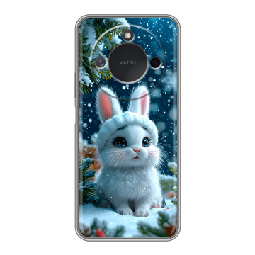 Силиконовый чехол на Honor X9c Smart с принтом Новый год Силиконовый чехол на Honor X9c Smart с принтом Новый год