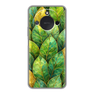 Силиконовый чехол на Honor X9c Smart с принтом женский