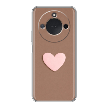 Силиконовый чехол на Honor X9c Smart с принтом женский
