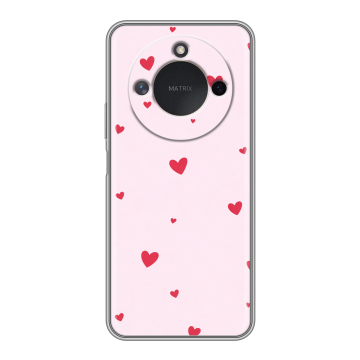 Силиконовый чехол на Honor X9c Smart с принтом для девочек