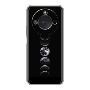 Силиконовый чехол на Honor X9c Smart с принтом женский