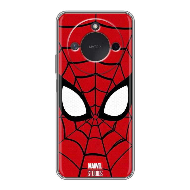 Силиконовый чехол на Honor X9c Smart с принтом человек паук spiderman Силиконовый чехол на Honor X9c Smart с принтом человек паук spiderman