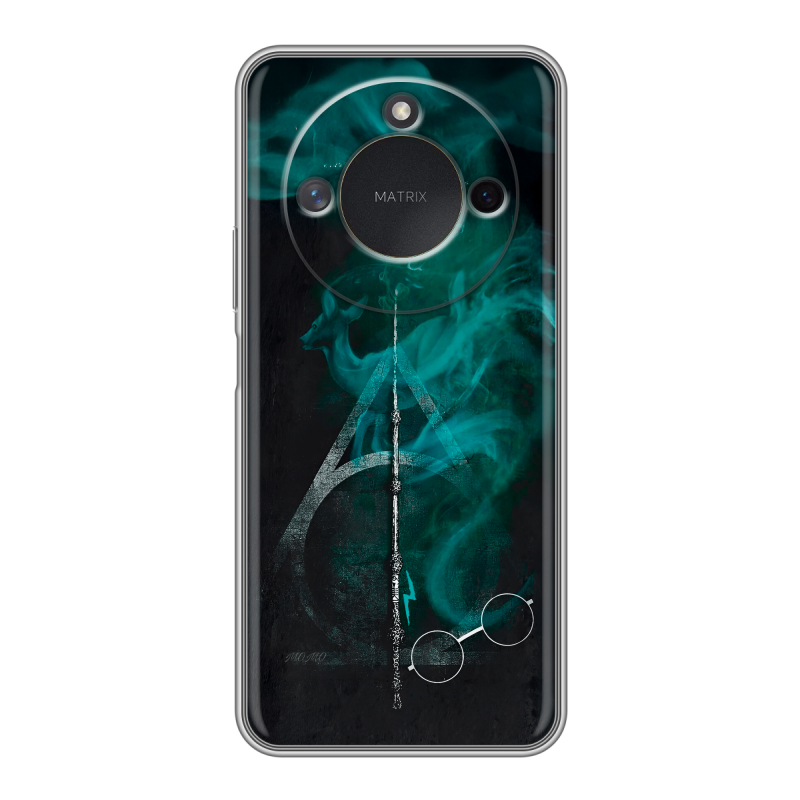 Силиконовый чехол на Honor X9c Smart с принтом Гарри Поттер Harry Potter Силиконовый чехол на Honor X9c Smart с принтом Гарри Поттер Harry Potter