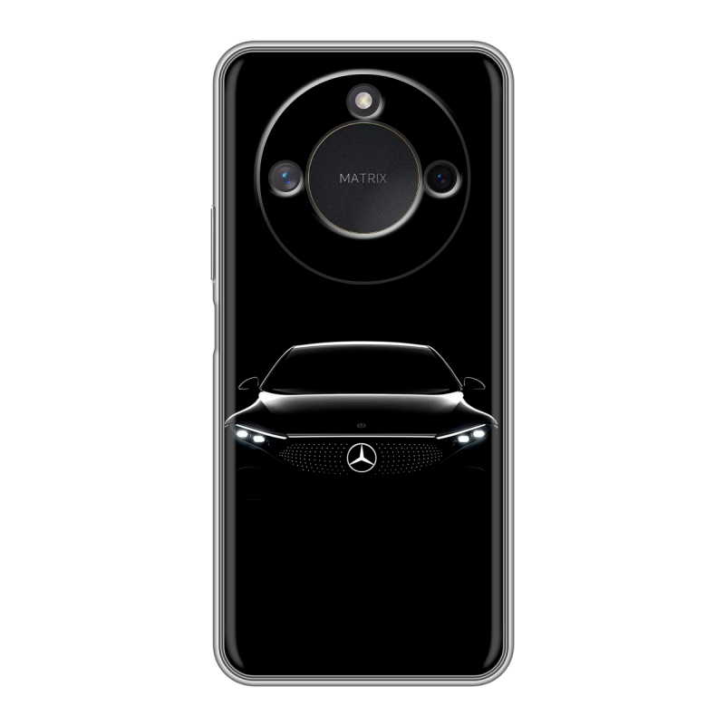 Силиконовый чехол на Honor X9c Smart с принтом Mercedes Мерседес Силиконовый чехол на Honor X9c Smart с принтом Mercedes Мерседес