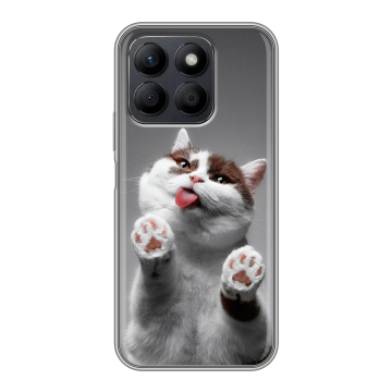 Силиконовый чехол на Honor X8c с принтом Коты Силиконовый чехол на Honor X8c с принтом Коты