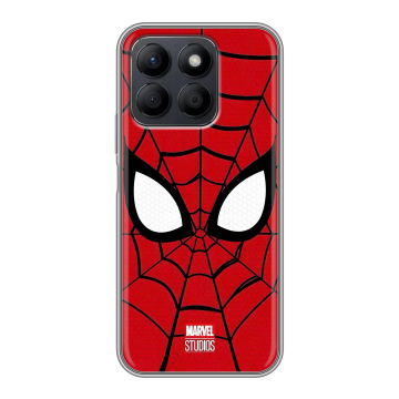 Силиконовый чехол на Honor X8c с принтом человек паук spiderman Силиконовый чехол на Honor X8c с принтом человек паук spiderman