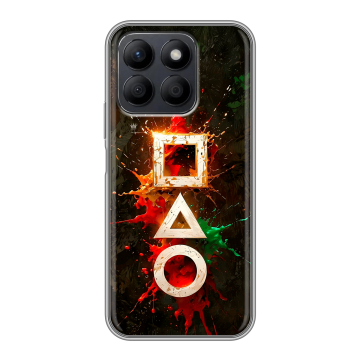 Силиконовый чехол на Honor X8c с принтом Squid Game Игра кальмара Силиконовый чехол на Honor X8c с принтом Squid Game Игра кальмара