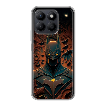 Силиконовый чехол на Honor X8c с принтом Batman Бэтмен