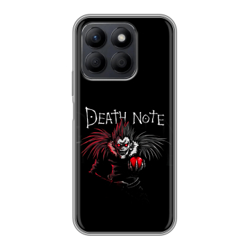 Силиконовый чехол на Honor X8c с принтом Death note Тетрадь смерти Силиконовый чехол на Honor X8c с принтом Death note Тетрадь смерти