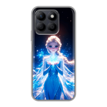 Силиконовый чехол на Honor X8c с принтом Холодное сердце Frozen Силиконовый чехол на Honor X8c с принтом Холодное сердце Frozen