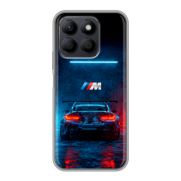 Силиконовый чехол на Honor X8c с принтом BMW БМВ Силиконовый чехол на Honor X8c с принтом BMW БМВ