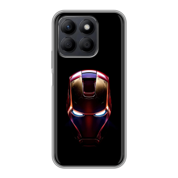 Силиконовый чехол на Honor X8c с принтом IronMan Железный человек Силиконовый чехол на Honor X8c с принтом IronMan Железный человек
