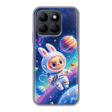 Силиконовый чехол на Honor X8c с принтом Labubu Лабубу Силиконовый чехол на Honor X8c с принтом Labubu Лабубу