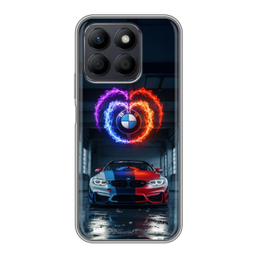 Силиконовый чехол на Honor X8c с принтом BMW БМВ Силиконовый чехол на Honor X8c с принтом BMW БМВ
