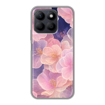 Силиконовый чехол на Honor X8c с принтом женский