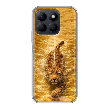 Силиконовый чехол на Honor X8c с принтом женский Силиконовый чехол на Honor X8c с принтом женский