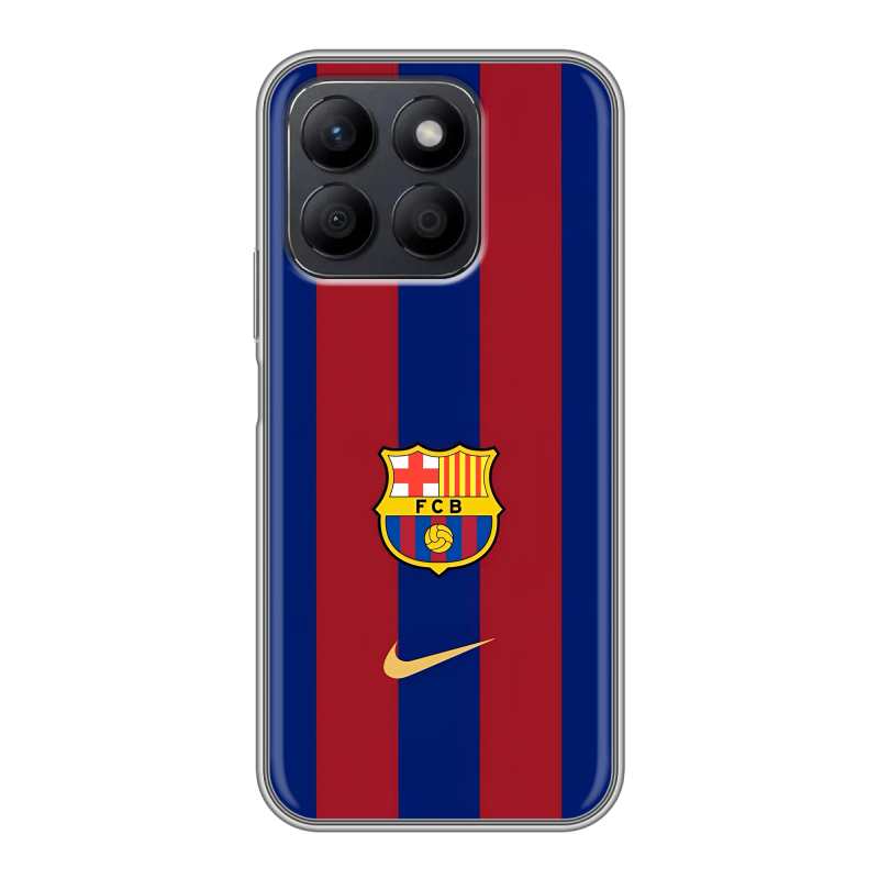 Силиконовый чехол на Honor X8c с принтом Барселона Barcelona Силиконовый чехол на Honor X8c с принтом Барселона Barcelona