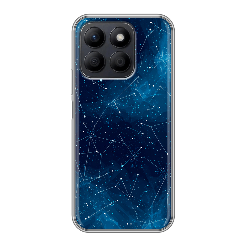 Силиконовый чехол на Honor X8c с принтом Космос звезды Силиконовый чехол на Honor X8c с принтом Космос звезды
