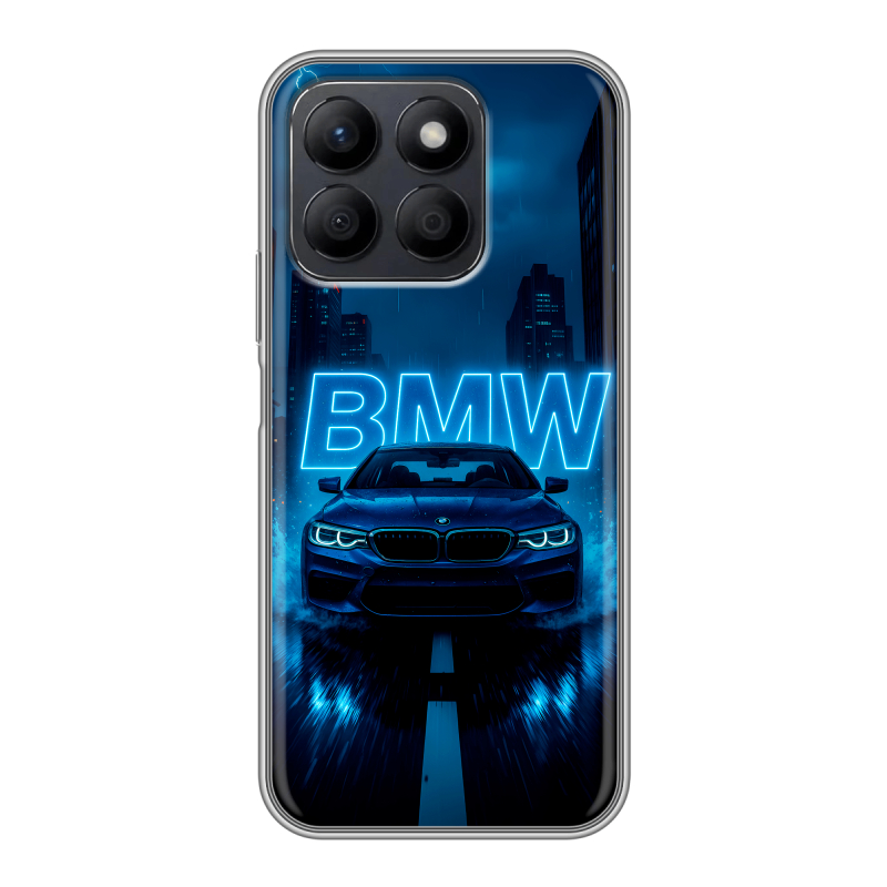 Силиконовый чехол на Honor X8c с принтом BMW БМВ Силиконовый чехол на Honor X8c с принтом BMW БМВ