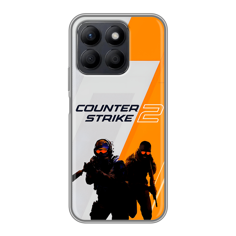 Силиконовый чехол на Honor X8c с принтом Counter Strike Силиконовый чехол на Honor X8c с принтом Counter Strike