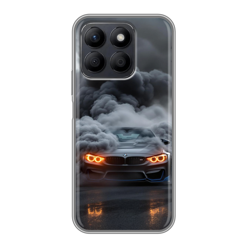 Силиконовый чехол на Honor X8c с принтом BMW БМВ Силиконовый чехол на Honor X8c с принтом BMW БМВ