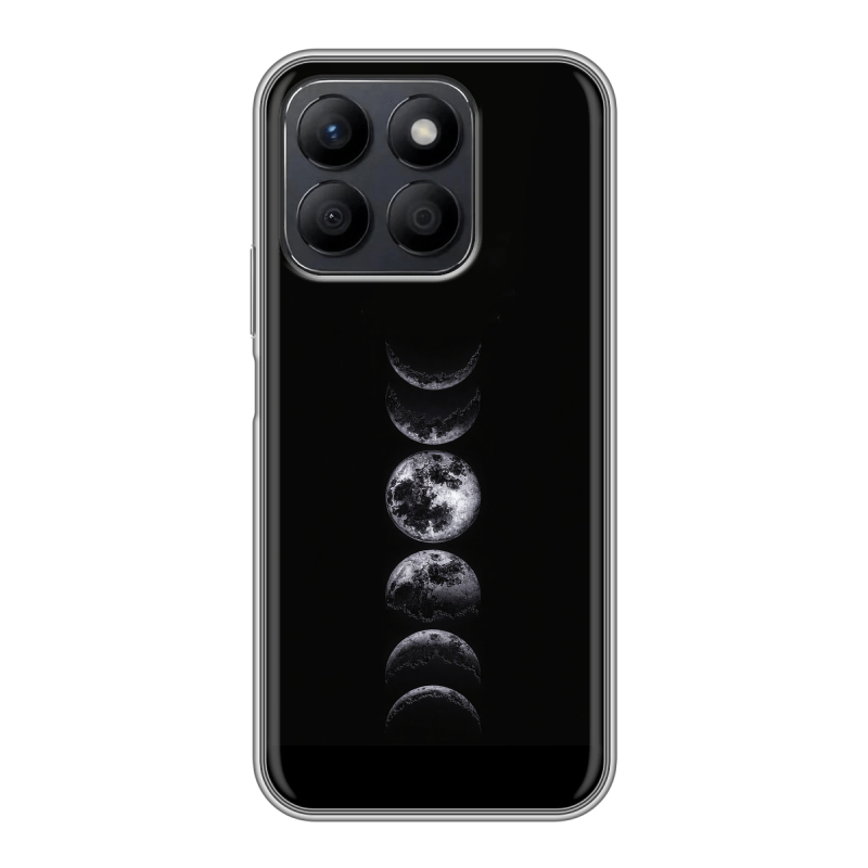 Силиконовый чехол на Honor X8c с принтом женский Силиконовый чехол на Honor X8c с принтом женский
