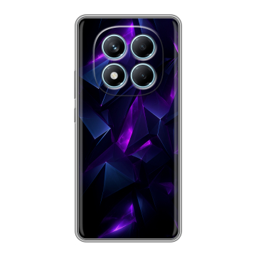 Силиконовый чехол на Redmi Note 14 Pro 4G с принтом Абстракиция