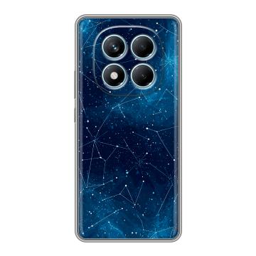 Силиконовый чехол на Redmi Note 14 Pro 4G с принтом Космос звезды Силиконовый чехол на Redmi Note 14 Pro 4G с принтом Космос звезды