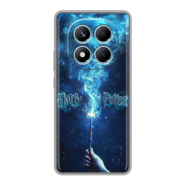 Силиконовый чехол на Redmi Note 14 Pro 4G с принтом Harry Potter Гарри Поттер